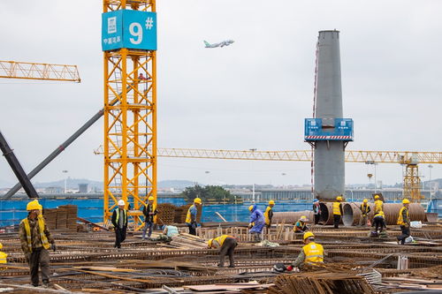 加速迈向现代化 福州长乐国际机场二期扩建工程建设正酣